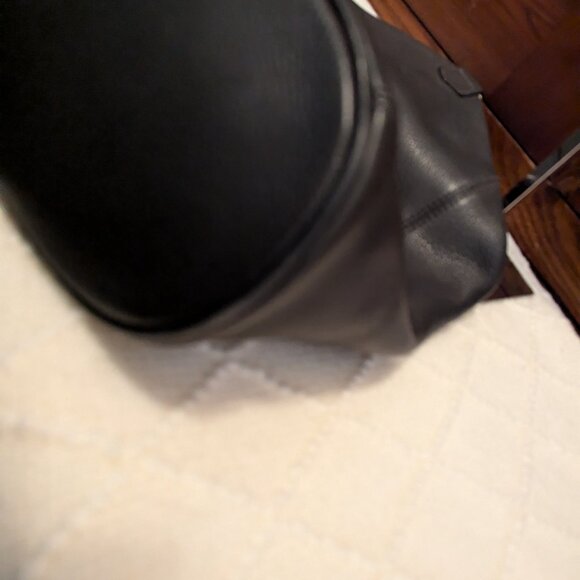 VINTAGE COACH Sonoma FlatPack Backpack Crossbody in Black Leather 4917 - Picture 9 of 11